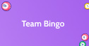 Team Bingo